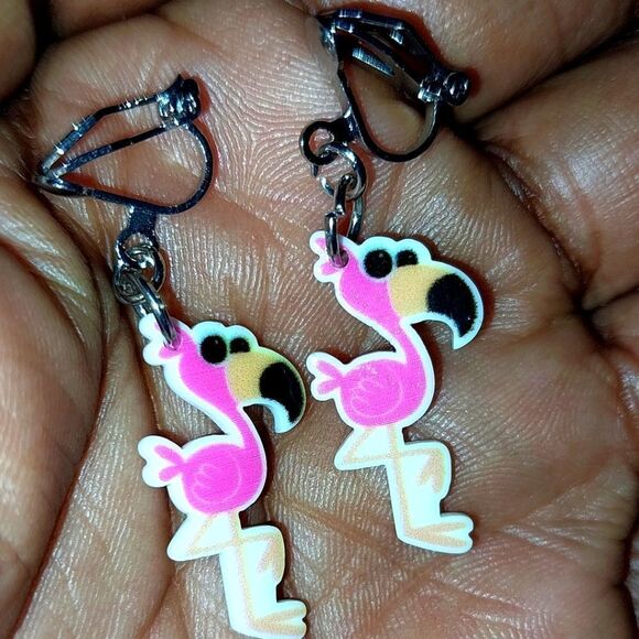 Super cute girls clip-on earrings - Picture 3 of 5